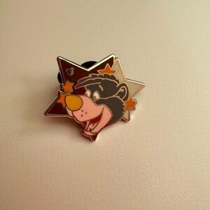 Disney Pins - The Jungle Book Baloo Hidden Mickey Star Characters Pin 2012
